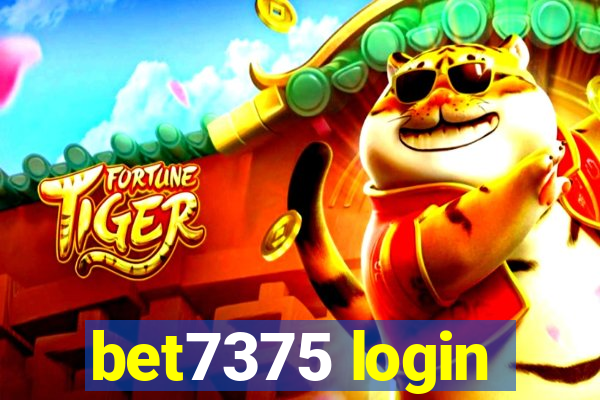 bet7375 login